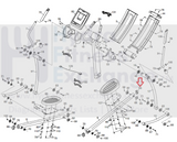 Used Reebok Epic Freemotion Lifestyler Nordictrack Elliptical Pedal Arm Endcap 249896-hydrafitnessparts
