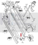 Used Reebok Proform NORDICTRACK Healthrider TREADMILL Front Drive Roller 349566-hydrafitnessparts