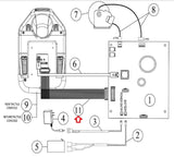 Used SciFit Miscellaneous Cardio Display Console Cable 79" A5190-hydrafitnessparts