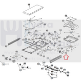 Used Smooth Fitness 6.25 Treadmill Motor Drive Belt 21 1/2" 6.25-75-hydrafitnessparts