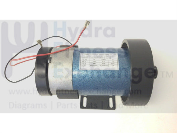 Used Sole Fitness Spirit Treadmill DC Drive Motor with Flywheel Y10TH9G L5D011 G020022-hydrafitnessparts