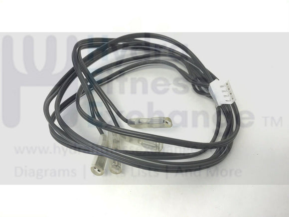 Used Sole Fitness WF83 (583888) Treadmill Console Hand Sensor Cable 022672-hydrafitnessparts