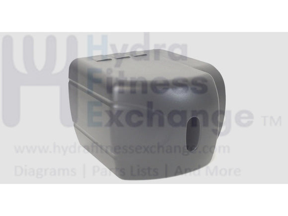 Used Spirit Fitness - CT850 - 2014 Treadmill Left Rear Roller End Cap PP030090-I1-hydrafitnessparts