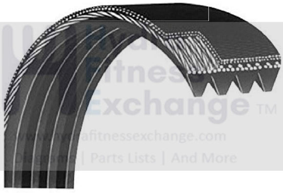 Used Spirit Fitness SL435 SL445 SR275 STS X Series Treadmill Motor Drive Belt 022882-hydrafitnessparts