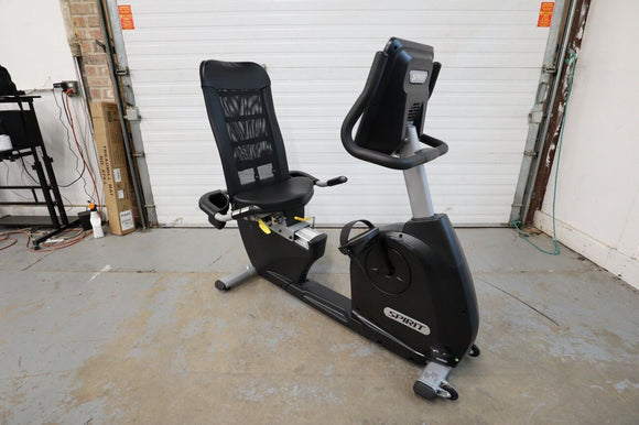 Used Spirit Fitness XBR55 Recumbent Stationary Bike Cycle For Home Gym-hydrafitnessparts