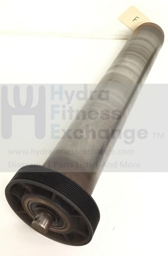 Used Star Trac 9-9021 E-TRe Treadmill Front Drive Roller 715-3694-hydrafitnessparts