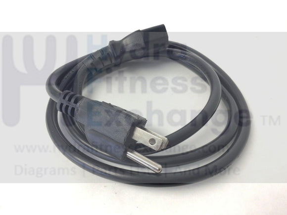 Used Superfit 2in1 Folding Treadmill Power Supply Line Cord 6Ft-hydrafitnessparts