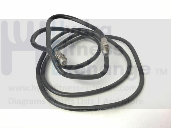 Used True Fitness XLC900 Elliptical Coaxial Interconnect Male to Male Wire Harness-hydrafitnessparts