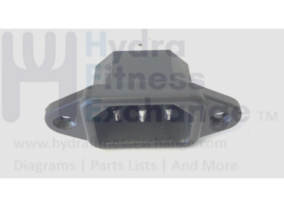 Used Tunturi Softtrack J440 Treadmill Power Entry Socket Input Module 403-4016-hydrafitnessparts
