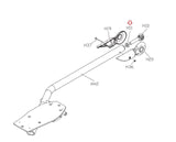 Used Vision Fitness S60 S70 S7100HRT Elliptical Hex Nut M16X2.0PX7.8T 0000094720-hydrafitnessparts