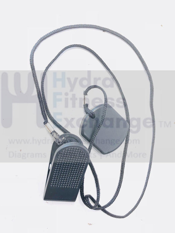 Used Vision Fitness T7000 T8400HRC Treadmill Magnetic Safety Key Lanyard 026438-Z-hydrafitnessparts