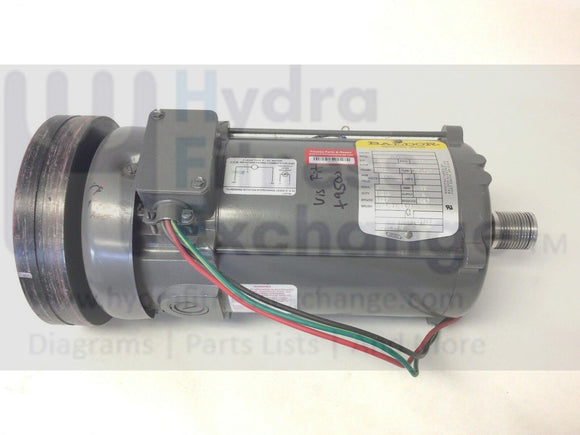 Used Vision Fitness T9200 T9500HRT T8600HRC Treadmill Baldor DC Drive Motor 016352-Z1-hydrafitnessparts