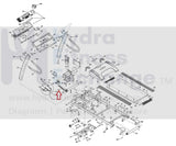 Used Vision Fitness Treadmill Motor Drive Belt 19" 004181-00-hydrafitnessparts