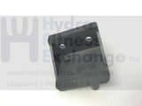 Used Vision Fitness Treadmill Safety Key Plastic Block Cap TM434-NO7 1000219565-hydrafitnessparts