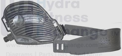 Used Vision Fitness & Tunturi Recumbent Upright Stationary Bike Pedal Pair Set 9/16