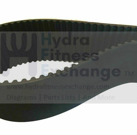 Used Woodway DESMO-S Treadmill Cogged Drive Pulley Belt 800 8M 20-hydrafitnessparts