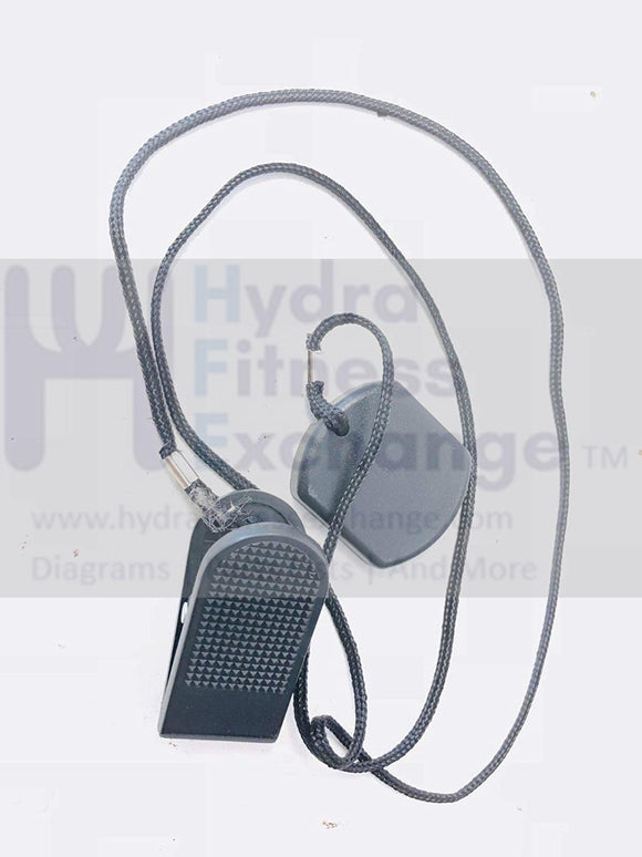 VISION FITNESS T7000 T8400HRC Treadmill Magnetic Safety Key Lanyard 026438-Z-hydrafitnessparts