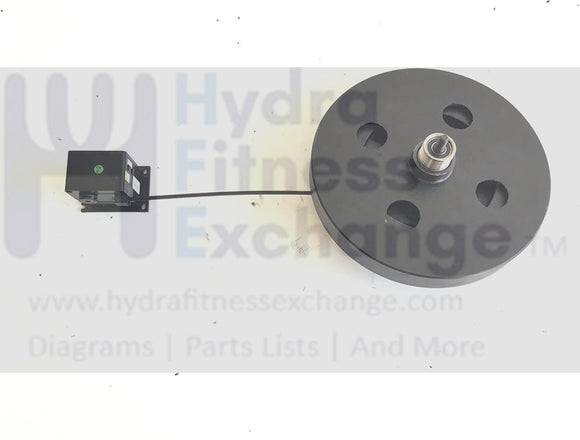 VISION FITNESS Upright Bike Drive Axle Brake Assembly W/Resistance Motor 012847-00-hydrafitnessparts