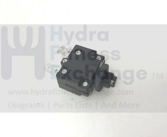 Vision Fitness AFG Livestrong Elliptical Power Entry Circuit Breaker Z063270-A-hydrafitnessparts