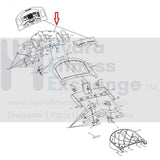 Vision Fitness Deluxe T9250 T9200 Treadmill Display Console Assembly 036260-Z-UP-hydrafitnessparts