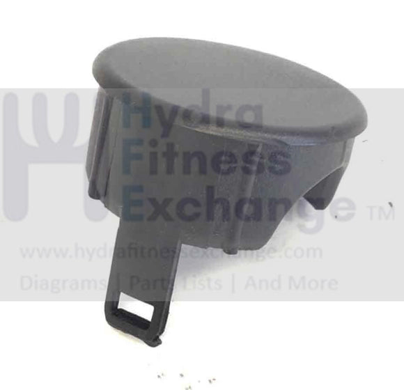 Vision Fitness Elliptical Cylinder End Cap 000983-00-hydrafitnessparts