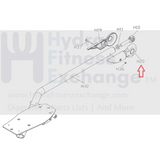 Vision Fitness Elliptical Right Link Arm End Cap LP80-013 0000081254-hydrafitnessparts