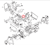 Vision Fitness RB35 - R2600HRC Stationary Bike Power Jack Wire Harness 024379-00-hydrafitnessparts