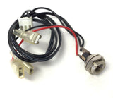 Vision Fitness RB35 - R2600HRC Stationary Bike Power Jack Wire Harness 024379-00-hydrafitnessparts