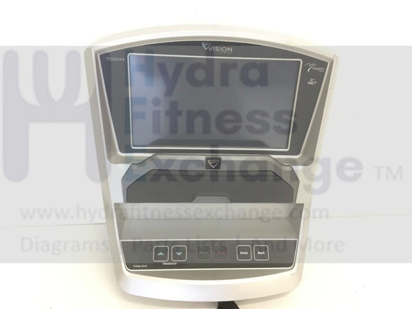 Vision Fitness Residential Recumbent Bike Display Console Assembly 1000329341-hydrafitnessparts