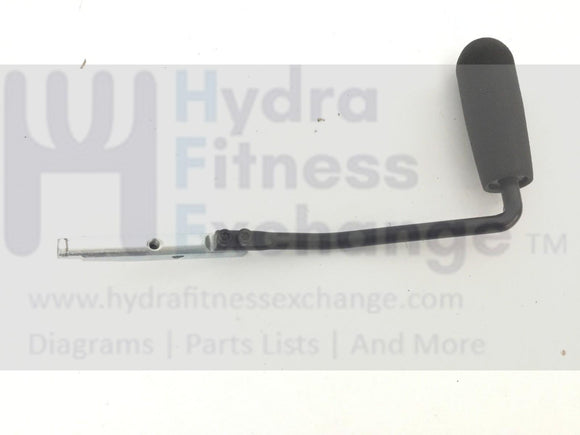 Vision Fitness Residential Recumbent Bike Seat Slider Handle 017550-C-hydrafitnessparts