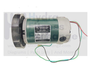 Vision Fitness Residential Treadmill DC Drive Motor 2.0HP 026570