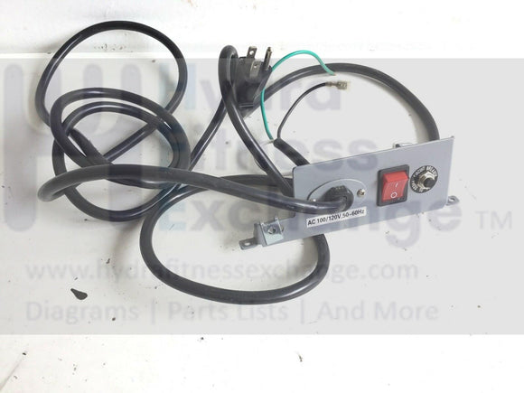 Vision Fitness Residential Treadmill Switch Plate Power Entry Module 002130-00-hydrafitnessparts