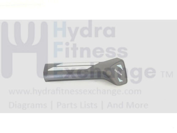 Vision Fitness T80 Treadmill Incline Left 1000229640 Heart Rate Pulse Grip-hydrafitnessparts