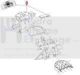 Vision Fitness T9200 T9500 T9600 Treadmill Display Console Panel 016335-ZUP-hydrafitnessparts
