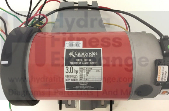 Vision Fitness TM353 TM352 TM357 Treadmill DC Drive Motor With Mount 1000208709-hydrafitnessparts