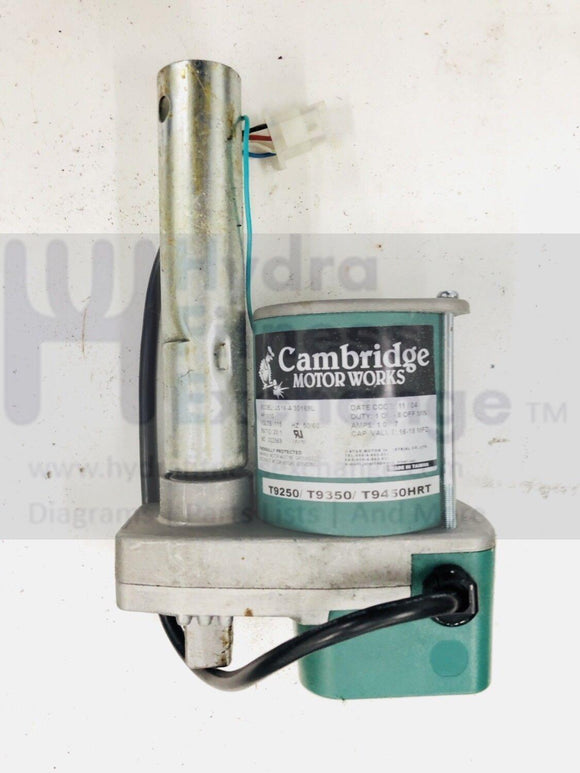 Vision Fitness Treadmill Cambridge Incline Elevation Motor t9200 t9250 012801-00-hydrafitnessparts