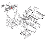 Vision Fitness Treadmill Console Electronic Circuit Daughter Board 013718-BA-hydrafitnessparts