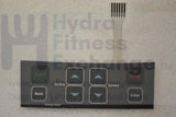 Vision Fitness Treadmill Display Console Keypad Overlay 1000220024-hydrafitnessparts