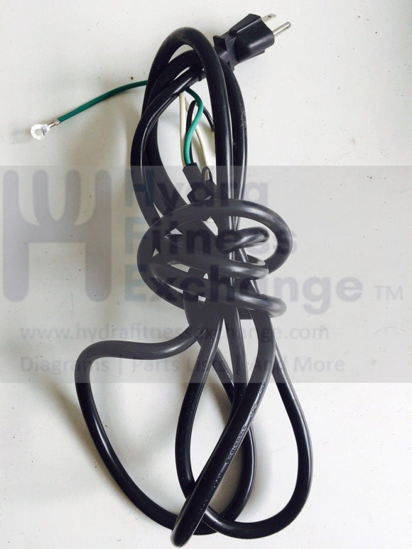 Vision Fitness Treadmill Hardwired Power Cord t9200 t9250 t9450 t9600 t9550 002130-00-hydrafitnessparts