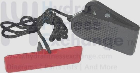 Vision Fitness Treadmill Magnetic Safety Key 1000219607 Classic Elegant Touch-hydrafitnessparts