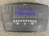 Vision Fitness Treadmill T9550 t9600 t9200 Display Overlay Electronics Panel 1000095059-hydrafitnessparts
