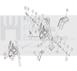 Vision Fitness X30 Ep241 Elliptical Water Bottle Holder Set 1000111419-hydrafitnessparts