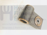 Vision Fitness X6100 X6200 X6200HRT Elliptical Bracket Pivot Pin Crank Assembly 065570-Z-hydrafitnessparts