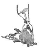 Vision Fitness X6200HRT X6100 X6200 Elliptical Owner Manual 064506-AX-hydrafitnessparts