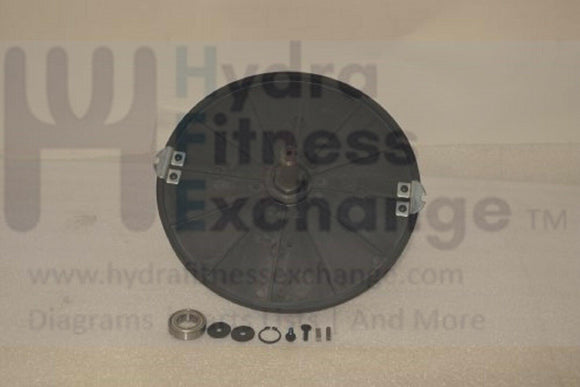 Vision Fitness XF40 Elliptical Crank Axle Drive Set With Flywheel 1000216236-hydrafitnessparts