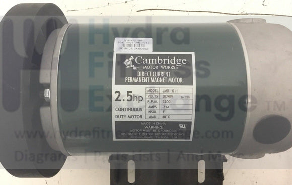 Vision Fitness t9250 t9450 Treadmill DC Drive Motor w/ Mount JM01-011 016466-Z-hydrafitnessparts