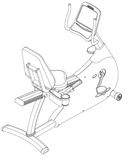 Vision R2700HRT R2750HRT E3700B E3700HRT Stationary Bike Owner Manual 070151-hydrafitnessparts