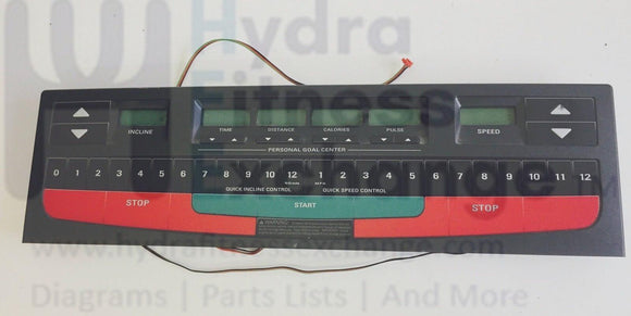 Weider 130 XTB Epic 425mx Treadmill Console Display Upper Electronics Set-hydrafitnessparts