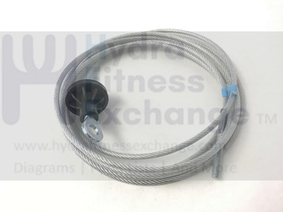 Weider 8510 8515 8525 WESY18520 Stack Gym Cable Assembly 176736 138.12