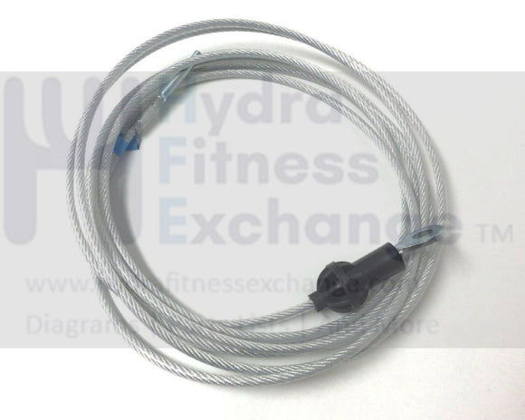 Weider Club 16.6ST 17.0ST Pro 9645 Home Gym High Cable Assembly 148.13